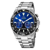 JAGUAR J888/6 Connected Silver Dial Blue Black Swiss Made