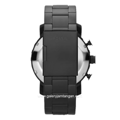 FOSSIL NATE JR1401 Black Stainless Steel Strap