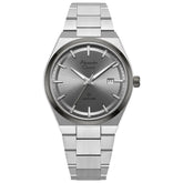 Alexandre Christie AC 8697 MD BTEGR Sapphire Grey Dial Stainless Steel Strap