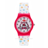 LEE COOPER LC.K.1.333 Kid's Watches White Pink Rubber Strap