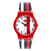 LEE COOPER LC.K.1.838 Kid's Watches Navy Red Rubber Strap