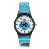 LEE COOPER LC.K.1.939 Kid's Watches Blue Black Rubber Strap