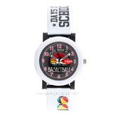 LEE COOPER LC.K.2.653 Kid's Watches White Black Rubber Strap