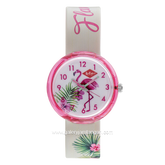 LEE COOPER LC.K.4.837 Kid's Watches White Pink Rubber Strap