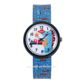 LEE COOPER LC.K.4.939 Kid's Watches Blue Black Rubber Strap