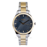 LEE COOPER LC06947.250 Silver Dial Black Stainless Steel