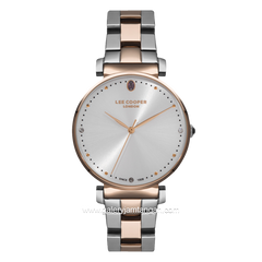 LEE COOPER LC07028.430 Silver Rosegold Stainless Steel