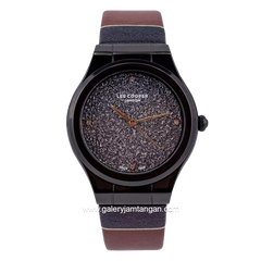 LEE COOPER LC07103.654 Brown Black Leather Strap