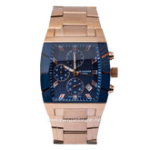 LEE COOPER LC07422.490 Rosegold Dial Blue Stainless Steel