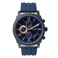 LEE COOPER LC07428.699 Navy Black Rubber Strap