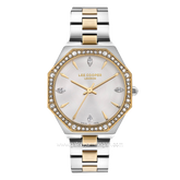 LEE COOPER LC07599.230 Women's Watch Silver Gold Stainless Steel