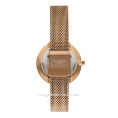 LEE COOPER LC07601.420 Gold Dial White Stainless Steel