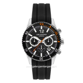 LEE COOPER LC07628.351 Movement Watch Black Silicone Strap