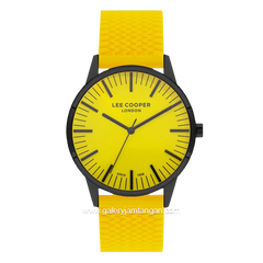 LEE COOPER LC07715.677 Yellow Black Rubber Strap