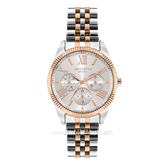 LEE COOPER LC07811.530 Multifunction Silver Rosegold Stainless Steel