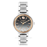LEE COOPER LC07972.530 3 Hands Silver Rosegold Stainless Steel