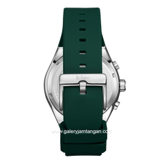 LEE COOPER LC08063.377 Green Silver Silicone Strap