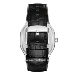 LEE COOPER LC08179.331 Black Silver Leather Strap