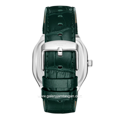 LEE COOPER LC08179.375 Green Silver Leather Strap