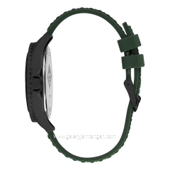 LEE COOPER LC07361.677 Green Black Rubber Strap