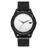 CATERPILLAR LJ.160.21.221 Black Dial White Silicone Strap