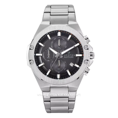 LOFOTEN F-6526MC Silver Dial Black Stainless Steel