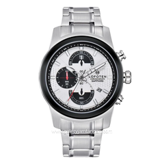 LOFOTEN F-6531MC Silver Dial White Stainless Steel