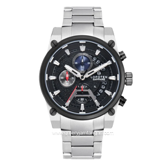 LOFOTEN F-6537MC Silver Dial Black Stainless Steel