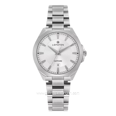 LOFOTEN F-8112L Silver Dial White Stainless Steel