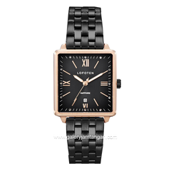 LOFOTEN F-2308L Black Rosegold Stainless Steel