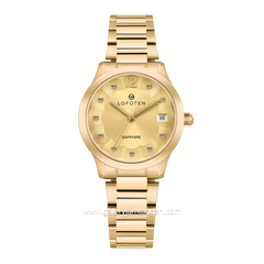 LOFOTEN F-2329L Full Gold Stainless Steel