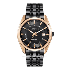 LOFOTEN F-8108L Black Rosegold Stainless Steel