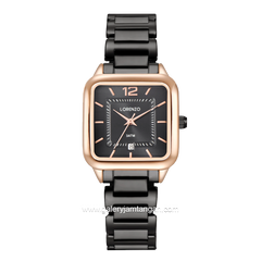 LORENZO R 7101 L Black Rosegold Stainless Steel