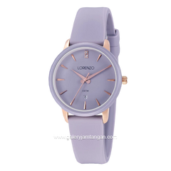 LORENZO R 7127 L Women's Watches Lilac Silicone Strap