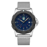 LUMINOX 2134 Silver Dial Blue Stainless Steel Swiss Made