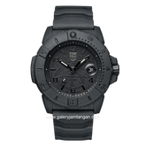 LUMINOX 3601.BO.NSF Black Genuine Rubber Sapphire Glass Swiss Made