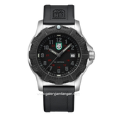 LUMINOX X2.2132 Black Silver Genuine Rubber Swiss Made