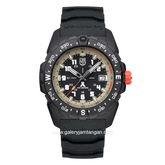 LUMINOX XB.3731 Bear Grylls Mountain Black Genuine Rubber Swiss Made