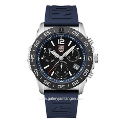 LUMINOX XS.3143 Blue Silver Genuine Rubber Swiss Made
