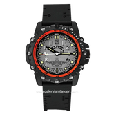 LUMINOX XS.3301.KOPA.KOPASKA LIMITED EDITION Black Genuine Rubber + Extra Stap Orange Swiss Made