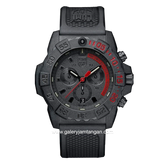 LUMINOX Navy Seal XS.3581.EY Limited Edition Black Series Genuine Rubber Swiss Made