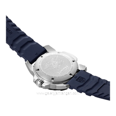 LUMINOX 3253.CB Blue Silver Genuine Rubber Swiss Made