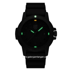 LUMINOX X2.2001.BO Black Genuine Rubber Swiss Made