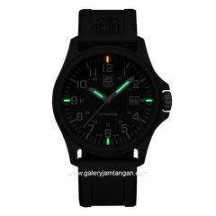 LUMINOX X2.2401 Black Genuine Rubber Swiss Made