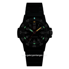 LUMINOX XS.0301.L Black Genuine Rubber Swiss Made