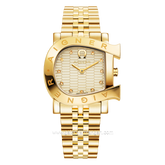 AIGNER MASSA DUE AGW.249005 Women's Gold Stainless Steel Swiss Made