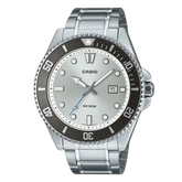 CASIO MDV-107D-7AVDF Silver Stainless Steel Strap