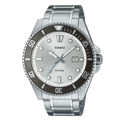 CASIO MDV-107D-7AVDF Silver Stainless Steel Strap