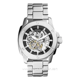 FOSSIL ME3081 Silver Skeleton Dial Stainless Steel