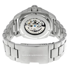 FOSSIL ME3081 Silver Skeleton Dial Stainless Steel